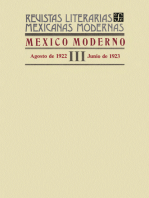 México moderno III, agosto de 1922–junio de 1923