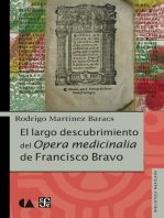 El largo descubrimiento del Opera medicinalia de Francisco Bravo