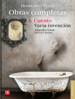 Obras completas: I. Cuento / Varia invención