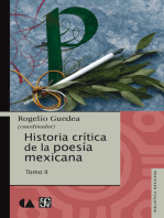 Historia crítica de la poesía mexicana: Tomo II