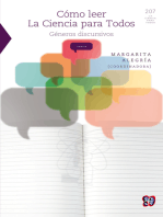 Cómo leer La Ciencia para Todos: Géneros discursivos