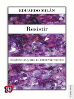 Resistir: Insistencias sobre el presente poético