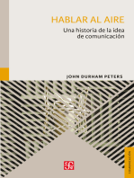 Hablar al aire: Una historia de la idea de comunicación