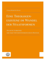 Eine Theologenexistenz im Wandel der Staatsformen: Helmuth Schreiner. 1931–1937 Universitätsprofessor in Rostock