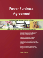 Power Purchase Agreement A Complete Guide - 2021 Edition