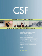 CSF A Complete Guide - 2021 Edition