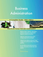 Business Administration A Complete Guide - 2021 Edition