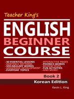 Teacher King’s English Beginner Course Book 2: Korean Edition