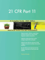 21 CFR Part 11 A Complete Guide - 2021 Edition