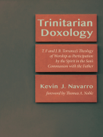 Trinitarian Doxology: T. F and J. B. Torrance’s Theology of Worship as Participation by the Spirit in the Son’s Communion with the Father