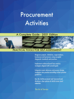 Procurement Activities A Complete Guide - 2021 Edition