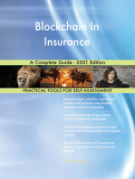 Blockchain In Insurance A Complete Guide - 2021 Edition