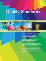 Quality Standards A Complete Guide - 2021 Edition