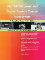 IBM TRIRIGA Leased And Owned Property Contract Management A Complete Guide - 2021 Edition