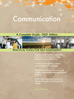 Communication A Complete Guide - 2021 Edition