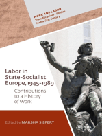 Labor in State-Socialist Europe, 1945–1989: Contributions to a History of Work