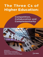 The Three Cs of Higher Education: Competition, Collaboration and Complementarity