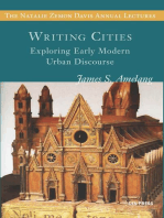 Writing Cities: Exploring Early Modern Urban Discourse