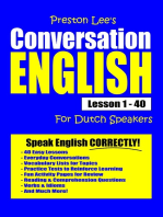 Preston Lee's Conversation English For Dutch Speakers Lesson 1: 40