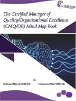 The Certified Manager of Quality/Organizational Excellence (CMQ/OE) Mind Map Book