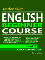 Teacher King’s English Beginner Course Book 3: Ukrainian Edition