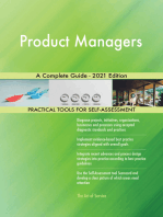 Product Managers A Complete Guide - 2021 Edition