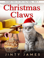 Christmas Claws: A Norwegian Forest Cat Cafe Cozy Mystery, #9