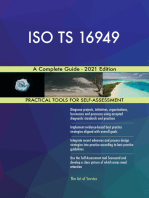ISO TS 16949 A Complete Guide - 2021 Edition