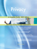 Privacy A Complete Guide - 2021 Edition