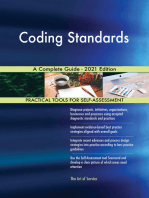 Coding Standards A Complete Guide - 2021 Edition