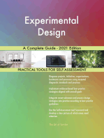 Experimental Design A Complete Guide - 2021 Edition