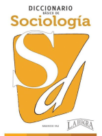 Diccionario Básico de Sociología: DICCIONARIOS BÁSICOS, #3