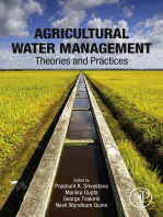 Agricultural Water Management: Theories and Practices