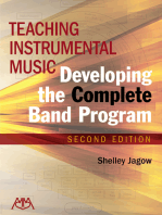 Teaching Instrumental Music (Second Edition): Developing the Complete Band Program