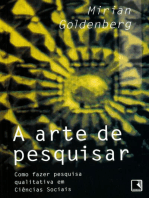 A arte de pesquisar