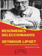 Resúmenes Seleccionados: Seymour Lipset: RESÚMENES SELECCIONADOS