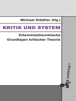 Kritik und System: Erkenntnistheoretische Grundlagen kritischer Theorie
