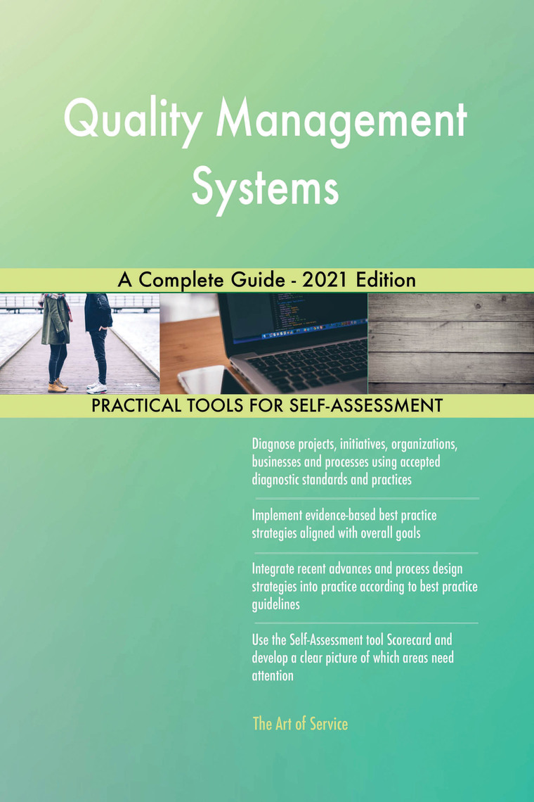 Quality Management Systems A Complete Guide - 2021 Edition by Gerardus ...