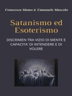Satanismo ed esoterismo: DISCRIMEN TRA VIZIO DI MENTE E CAPACITA' DI INTENDERE E DI VOLERE