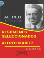 Resúmenes Seleccionados: Alfred Schutz: RESÚMENES SELECCIONADOS