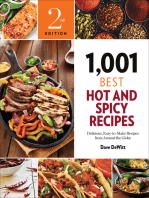 1,001 Best Hot and Spicy Recipes