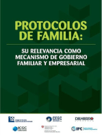Protocolos de familia: su relevancia como mecanismo de gobierno familiar y empresarial