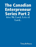 The Canadian Enterpreneur Series Part 2 
