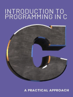 Introduction to programming in C, a practical approach.