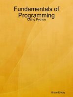 Fundamentals of Programming