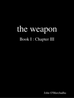 The Weapon Book I : Chapter III