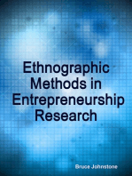 Ethnographic Methods in Entrepreneurship Research