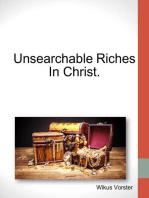 Unsearchable Riches In Christ.