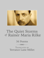 The Quiet Storms of Rainer Maria Rilke: 36 Poems