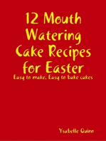 12 Mouth Watering Cake Recipes for Easter